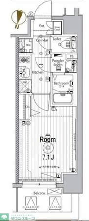 メイクスデザイン名駅南の物件間取画像